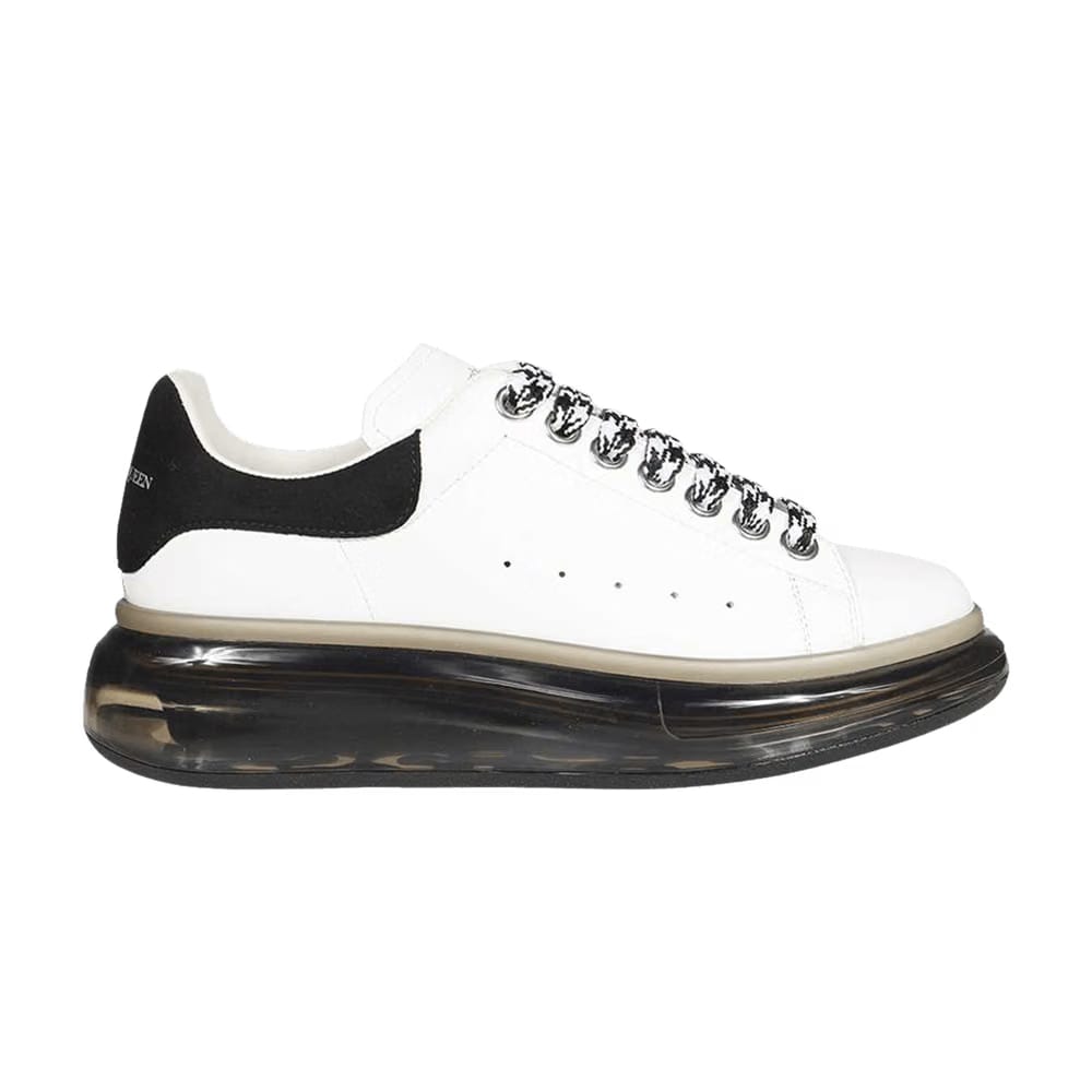 Alexander McQueen Wmns Oversized Sneaker 'White Black'