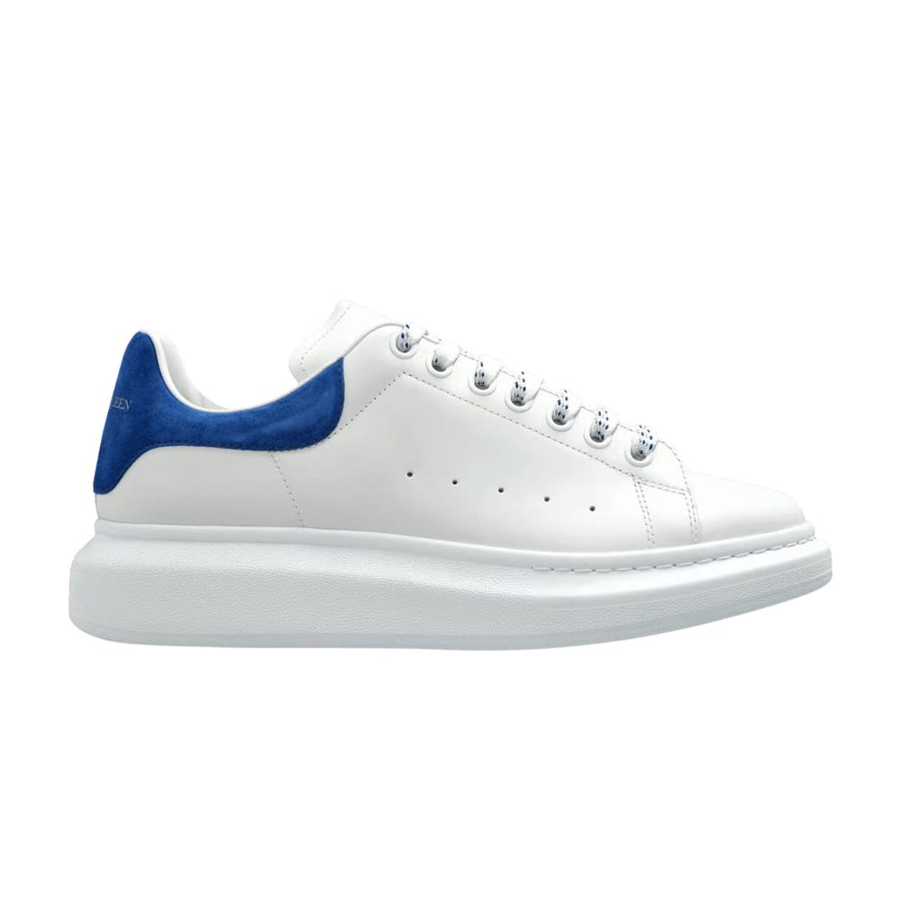 Alexander McQueen Oversized Sneaker White Paris Blue 2025