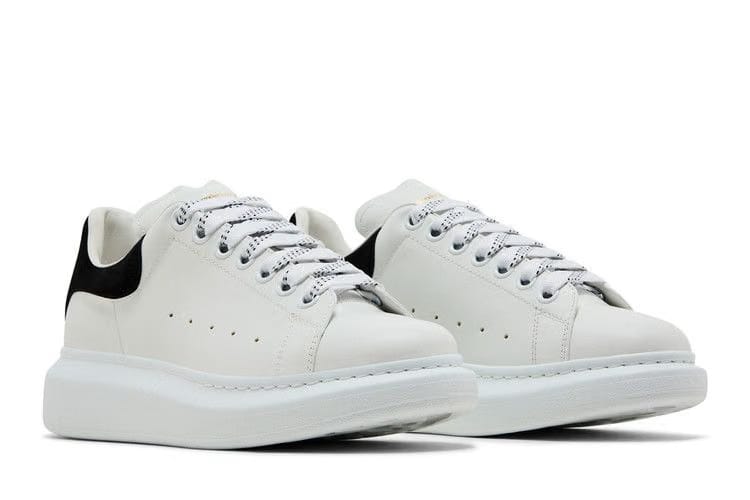 Alexander McQueen Wmns Oversized Sneaker 'White Black' 2024