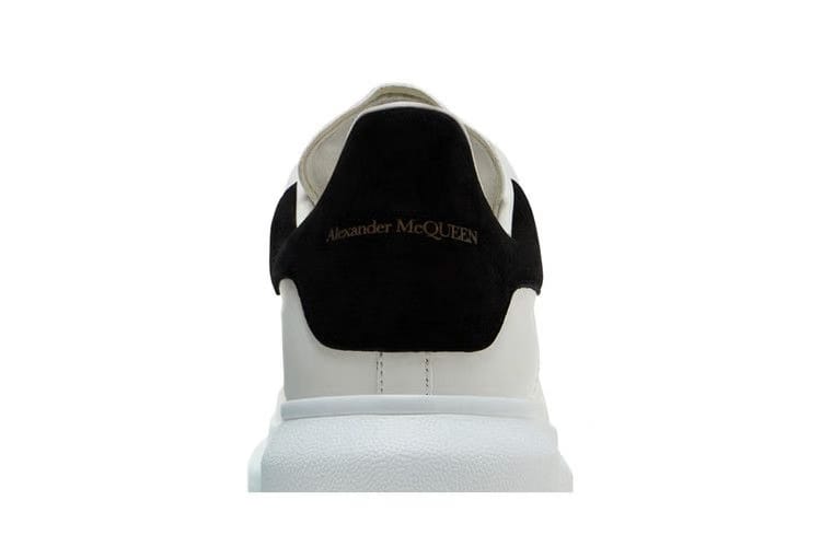 Alexander McQueen Wmns Oversized Sneaker 'White Black' 2024