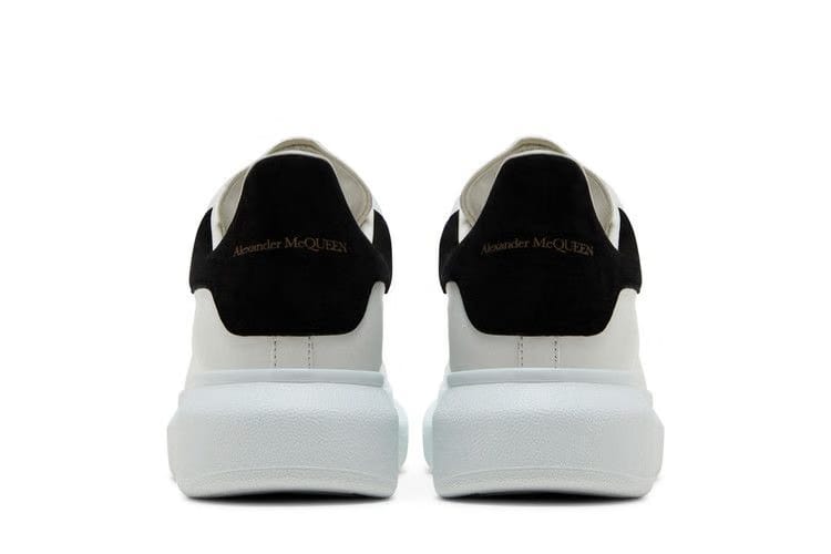 Alexander McQueen Wmns Oversized Sneaker 'White Black' 2024
