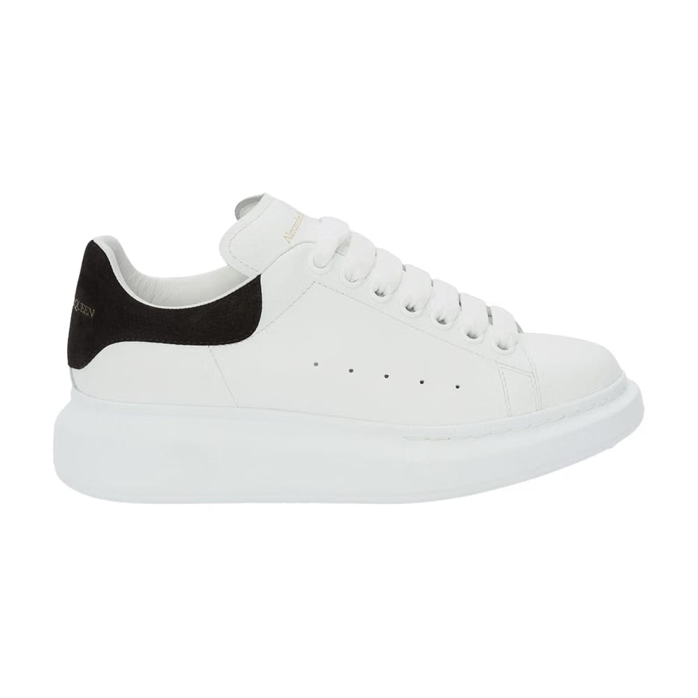 Alexander McQueen Wmns Oversized Sneaker 'White Black' 2025