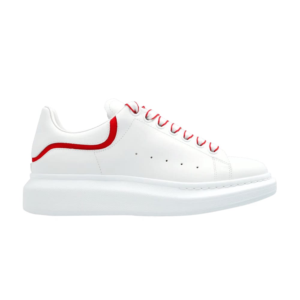 Alexander McQueen Oversized Sneaker New Tech Calf - White Red