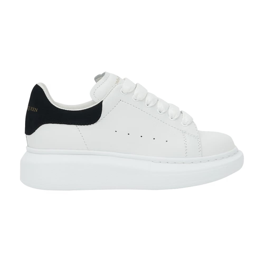 Alexander McQueen Oversized Sneaker Kids White Black