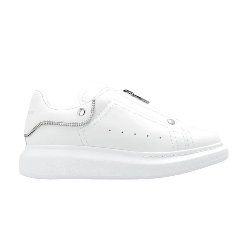 Alexander McQueen Wmns Oversized Sneaker 'Zipper Tooth - White'