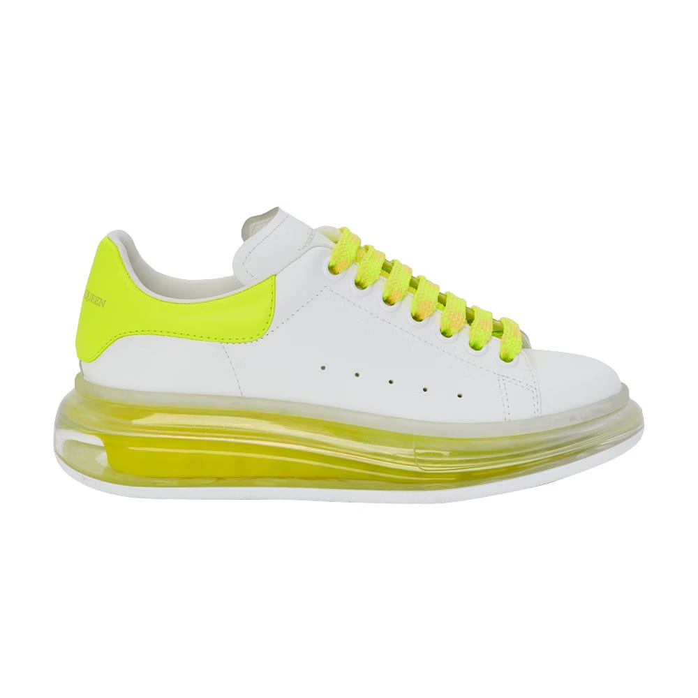 Alexander McQueen Wmns Oversized Sneaker 'White Yellow'