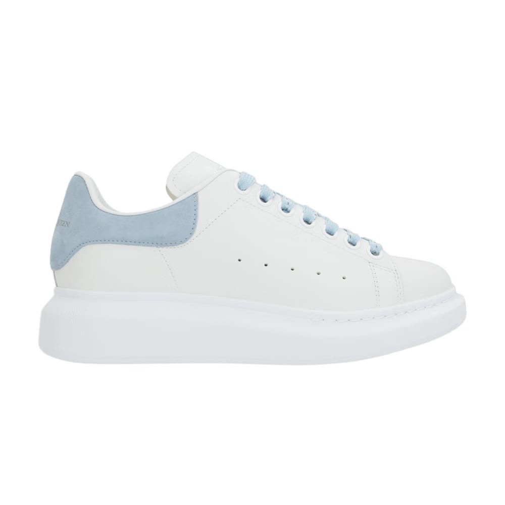 Alexander McQueen Wmns Oversized Sneaker 'White Powder Blue' 2024