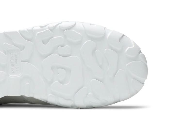 Alexander McQueen Oversized Court Trainer White Black