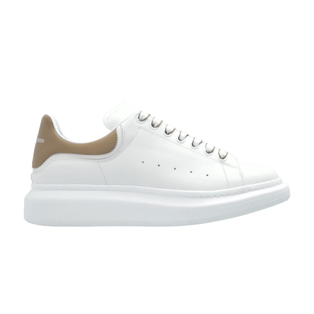 Alexander McQueen Oversized Sneaker New Tech Calf - White Stone