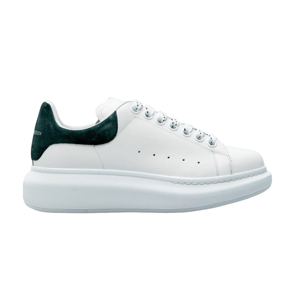 Alexander McQueen Wmns Oversized Sneaker 'White Dark Green'