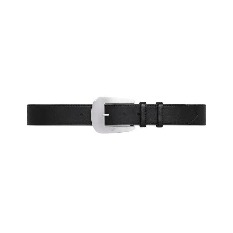 CELINE Large 35mm Belt Black