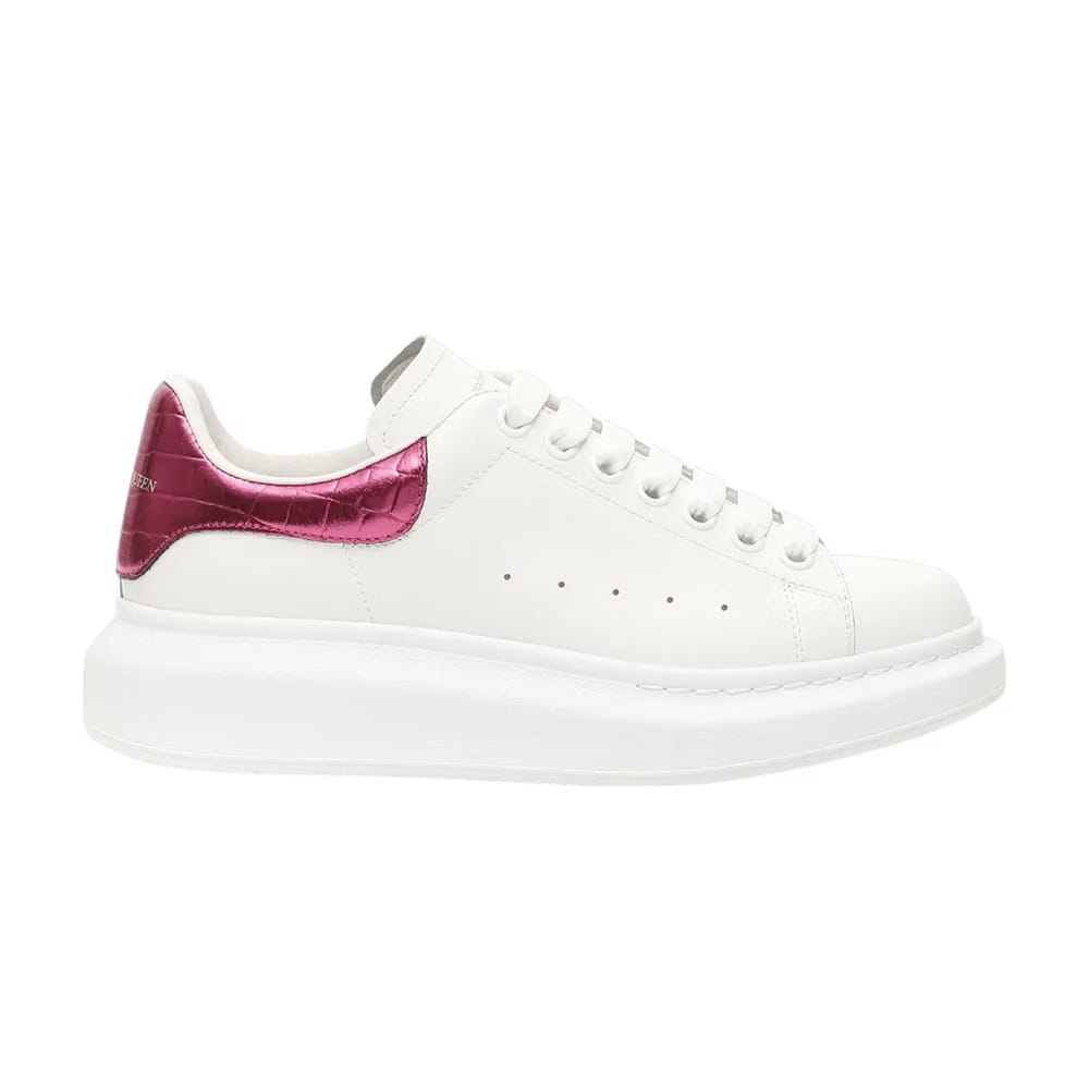 Alexander McQueen Wmns Oversized Sneaker 'White Cocktail Pink'