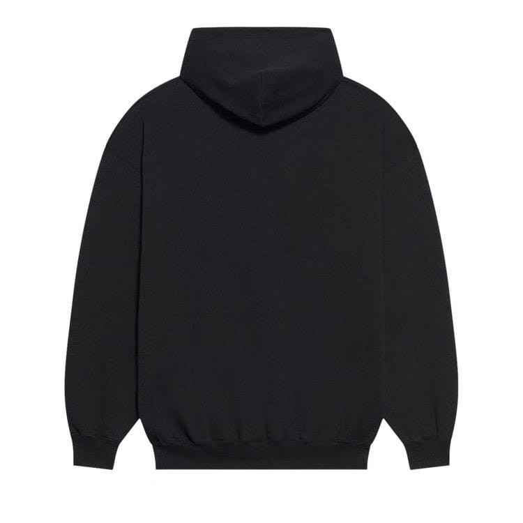 Balenciaga BB Pixel Medium Fit Hoodie Black/White