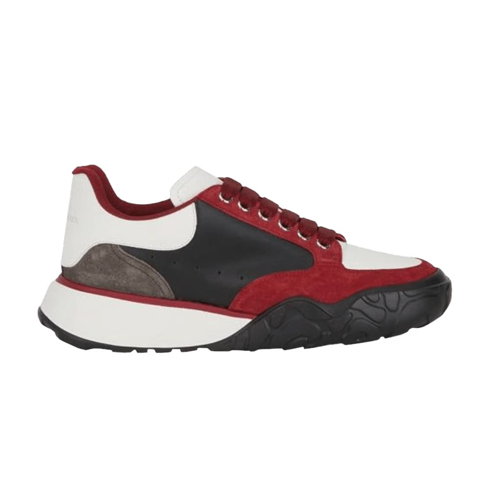 Alexander McQueen Court Trainer Red Black Grey