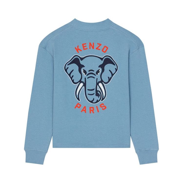 Kenzo Classic Cardigan Cyan