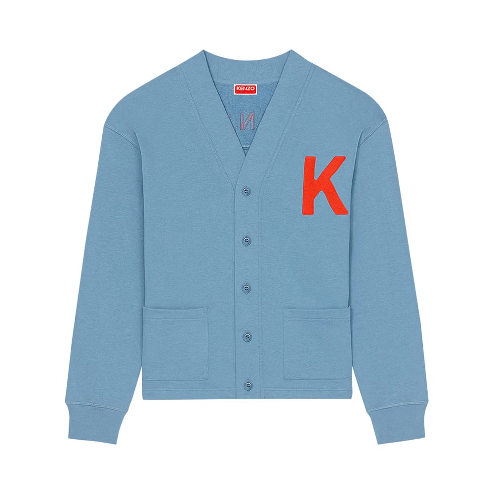 Kenzo Classic Cardigan Cyan
