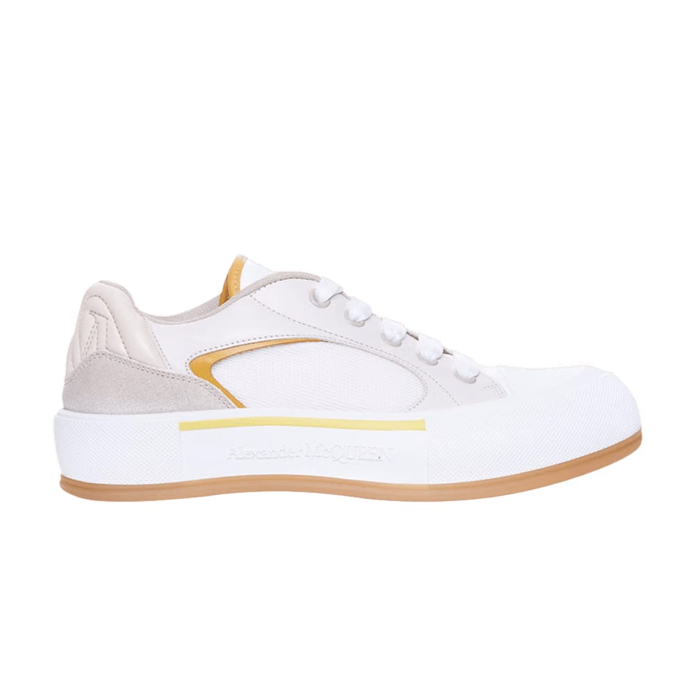 Alexander McQueen Skate Deck Plimsoll Low White