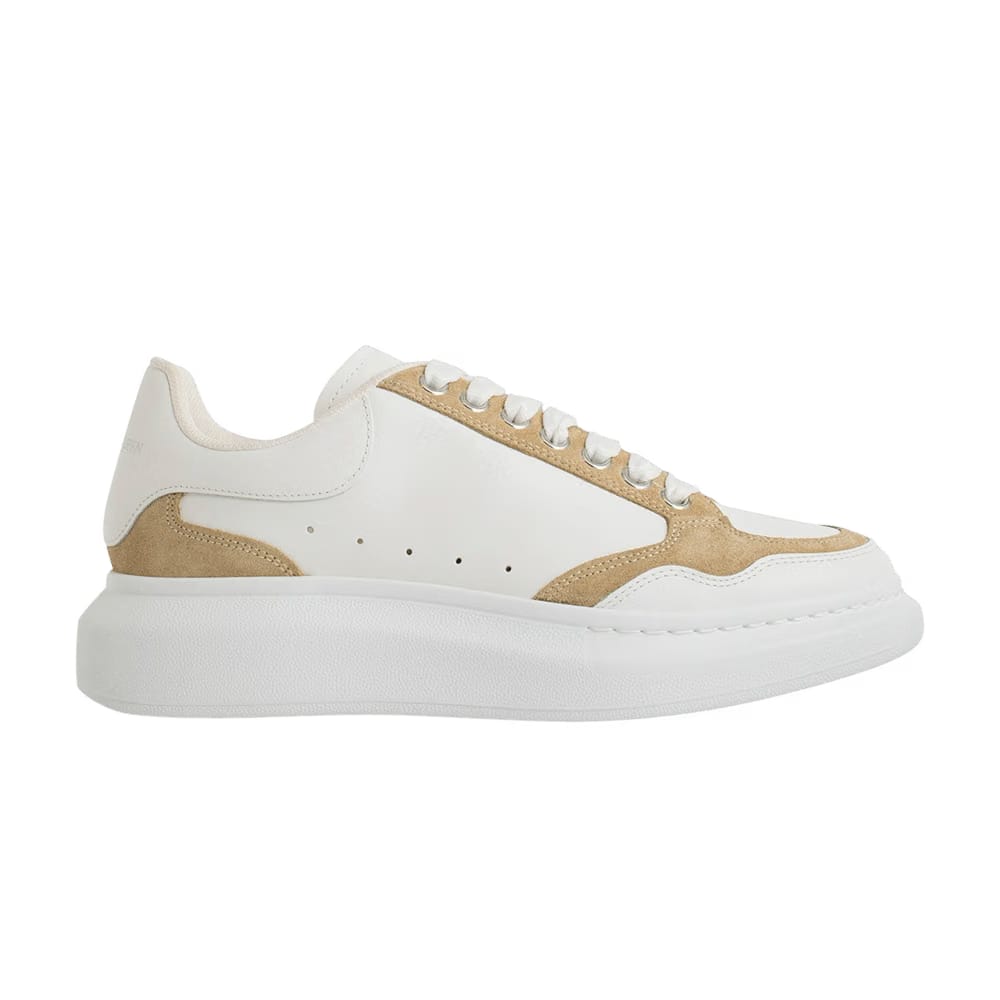 Alexander McQueen Oversized Sneaker Panelled - White Beige