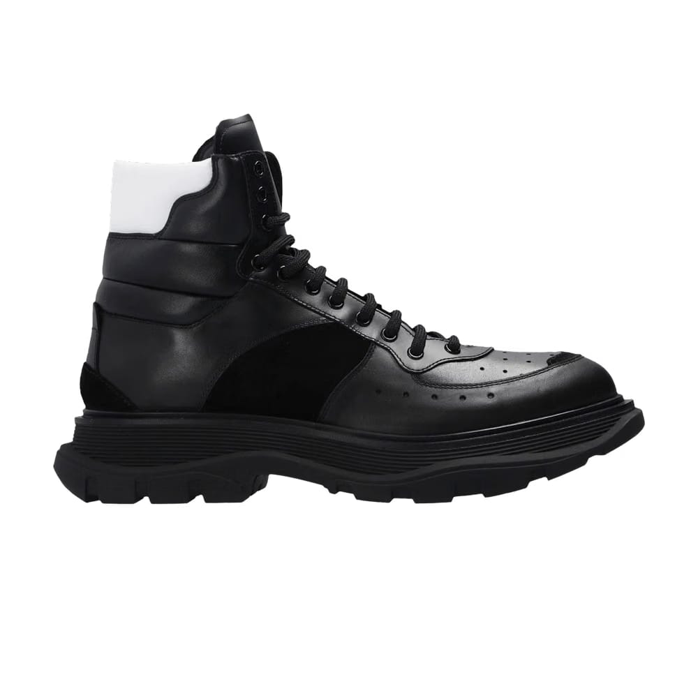 Alexander McQueen Hybrid Tread Sneaker Black White