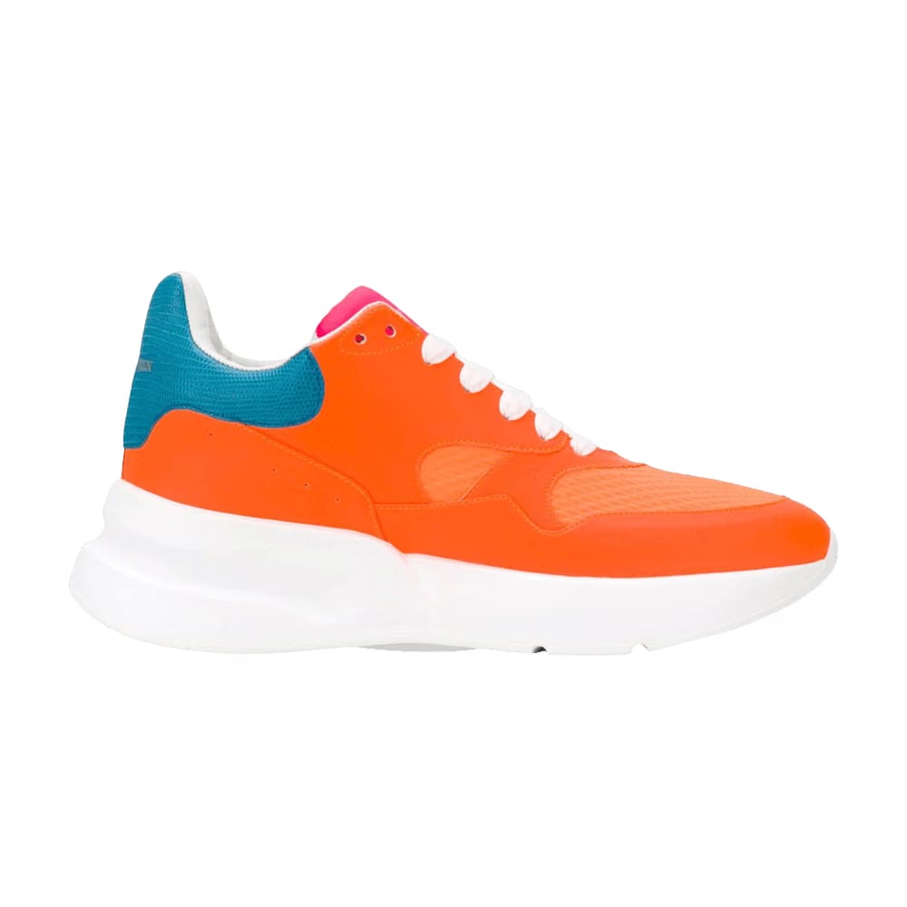 Alexander McQueen Runner Sneaker Orange Cobalt