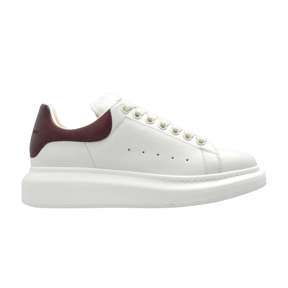 Alexander McQueen Wmns Oversized Sneaker 'Off-White Bordeaux'
