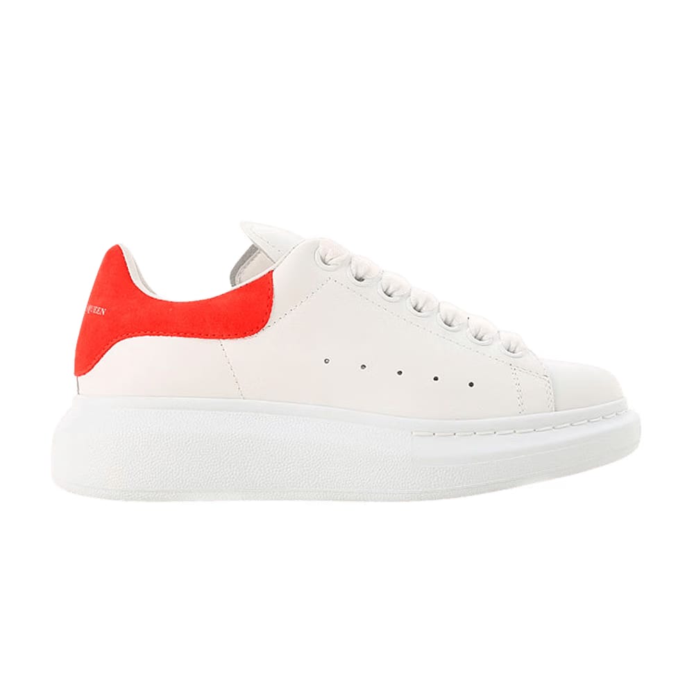 Alexander McQueen Wmns Oversized Sneaker 'White Red'