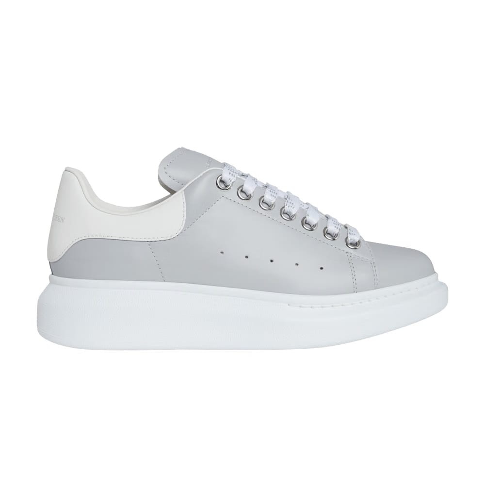 Alexander McQueen Wmns Oversized Sneaker 'Silver Grey'