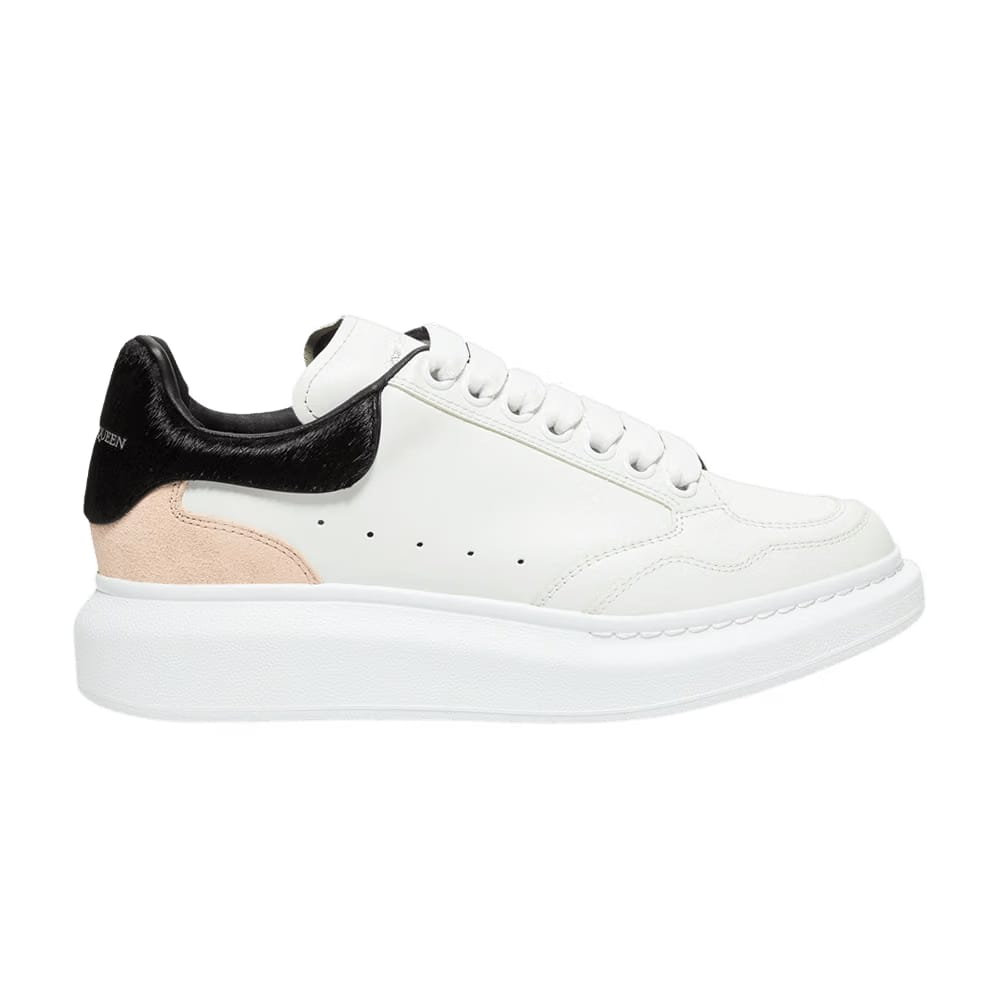 Alexander McQueen Wmns Oversized Sneaker 'White Black Blush'