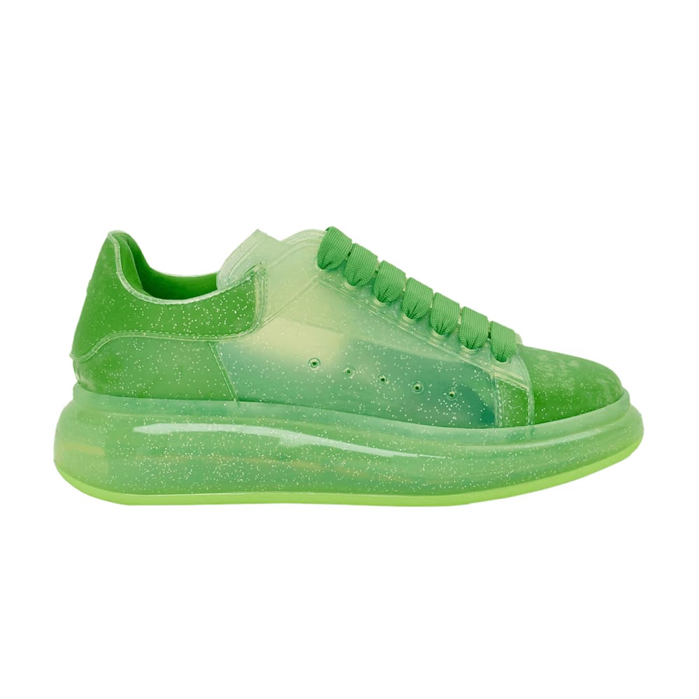 Alexander McQueen Wmns Oversized Sneaker 'Transparent - Acid Green'