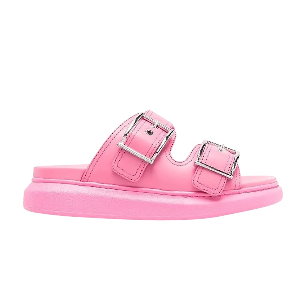 Wmns Alexander McQueen Buckle Sandal 'Sugar Pink'