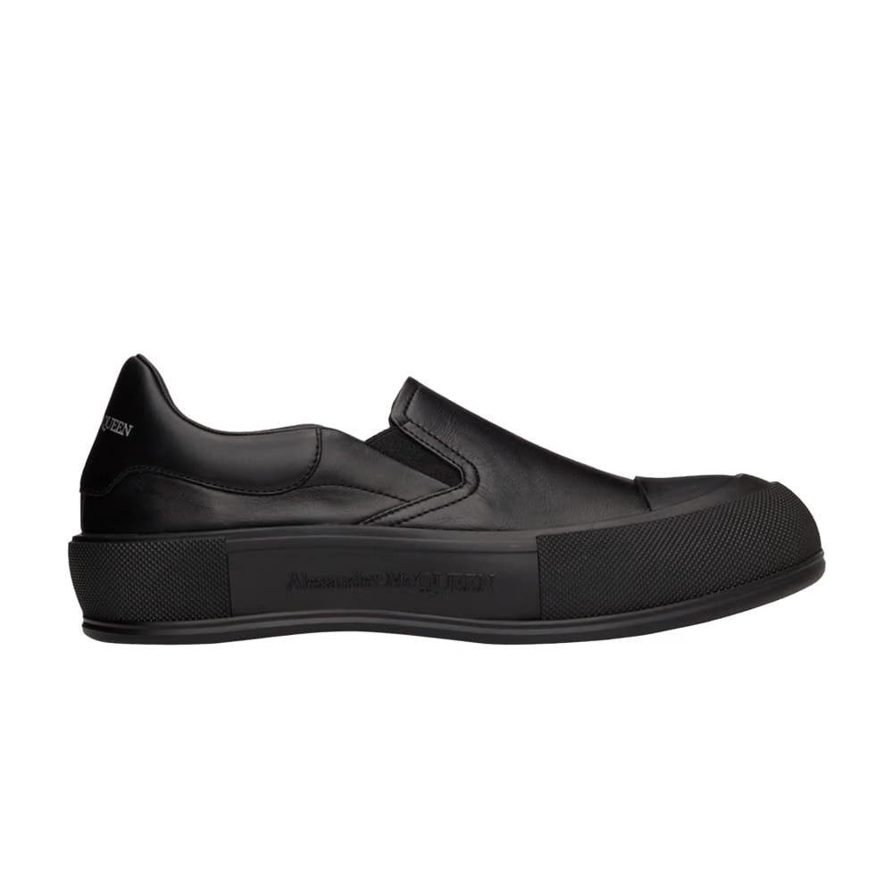 Alexander McQueen Deck Skate Triple Black