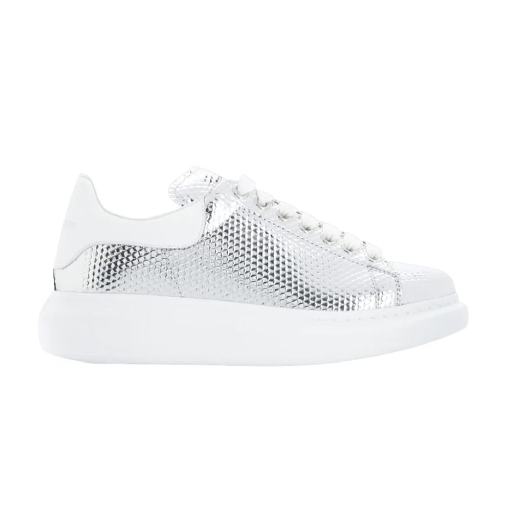 Alexander McQueen Oversized Sneaker Silver