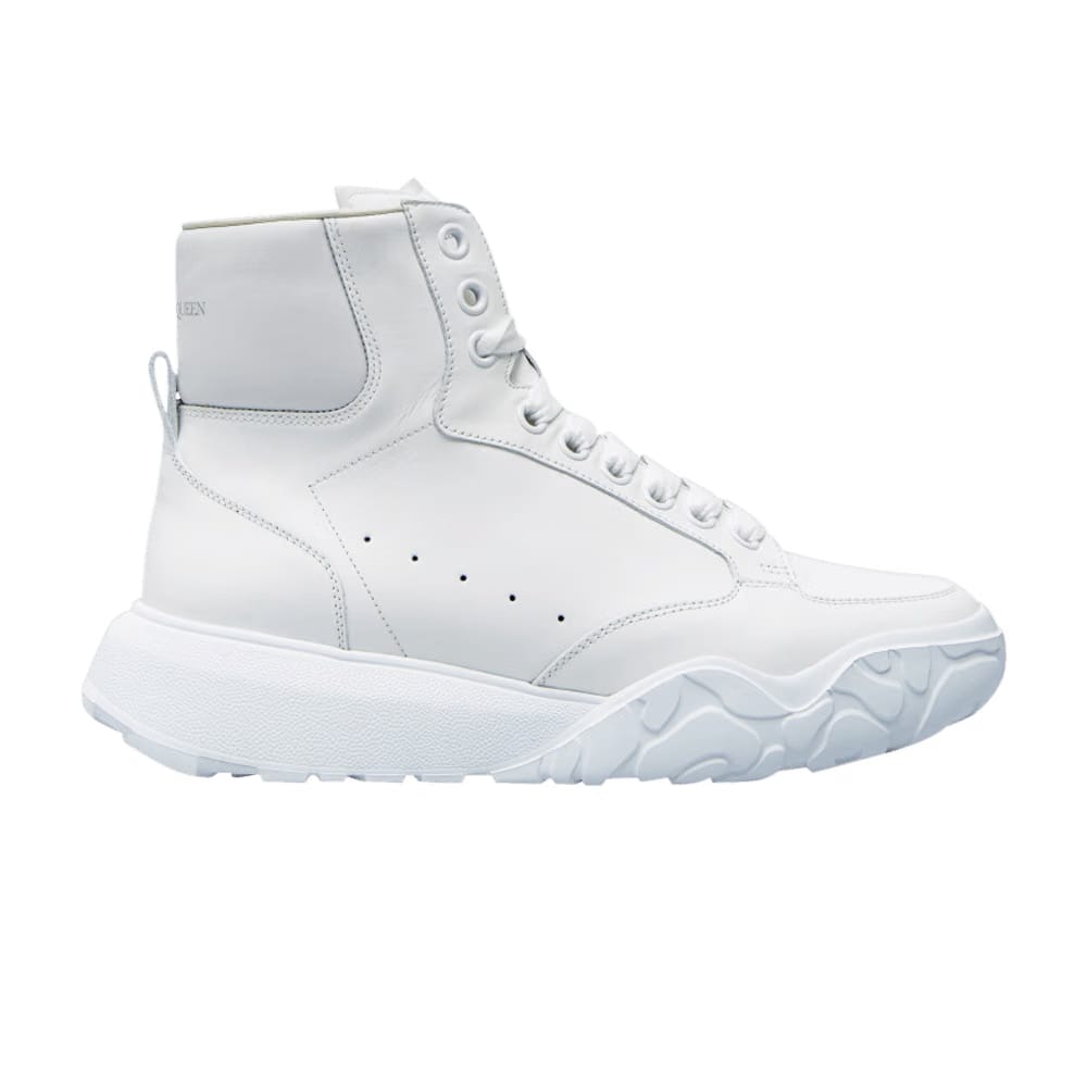 Alexander McQueen Court Trainer High White