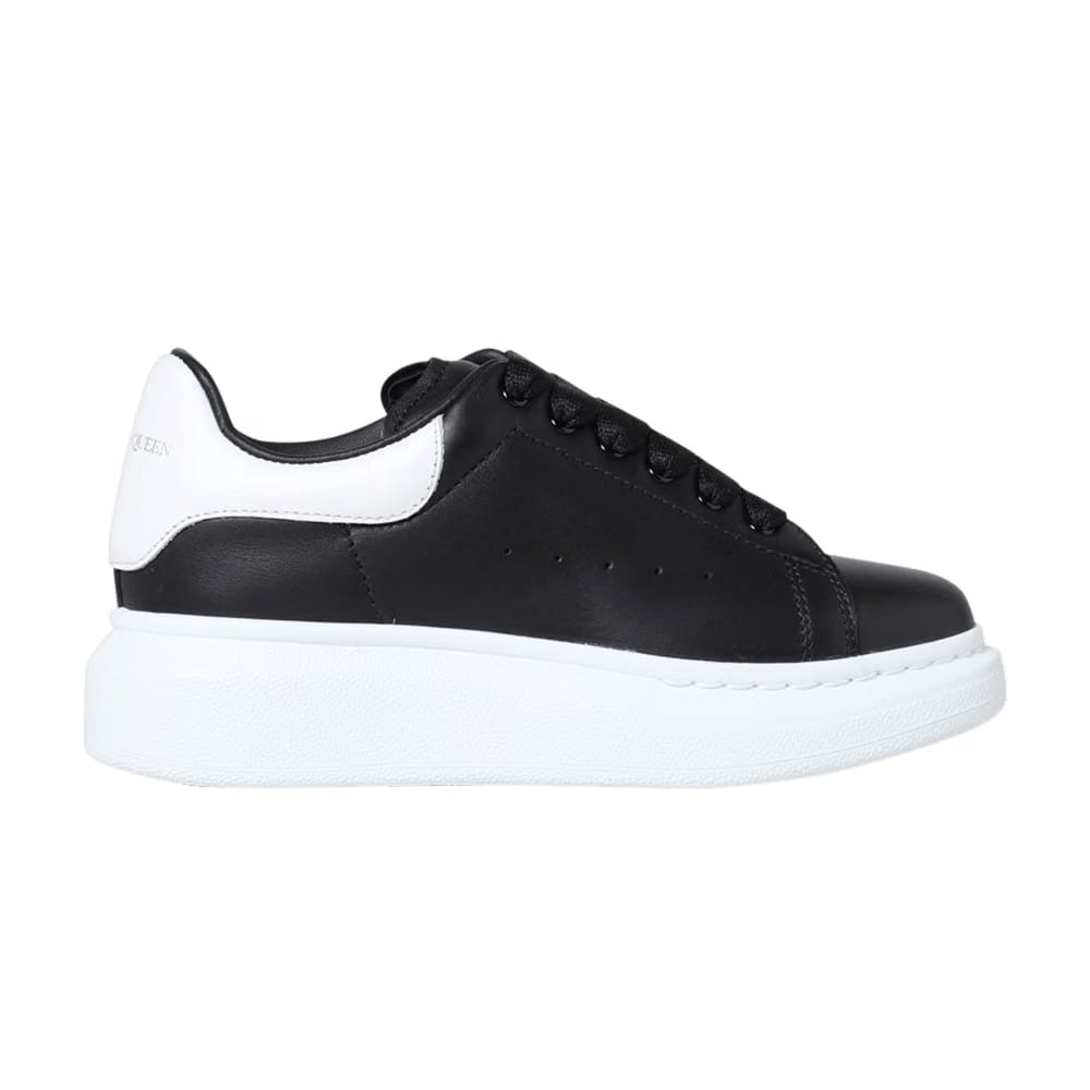 Alexander McQueen Oversized Sneaker Kids Black White