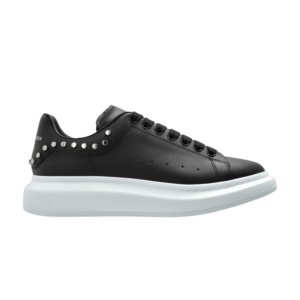 Alexander McQueen Oversized Sneaker Black White Studs