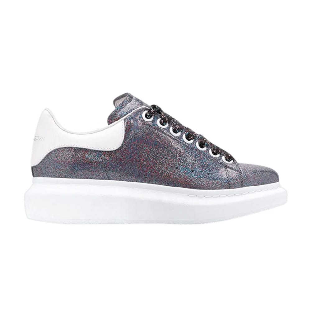 Alexander McQueen Wmns Oversized Sneaker 'Bright Olo Glitter'