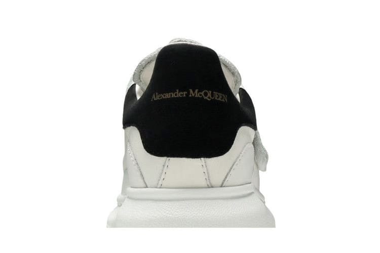 Alexander McQueen Oversized Grip-Strap Sneaker Kids White Black