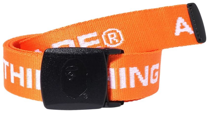 BAPE GI Belt Orange