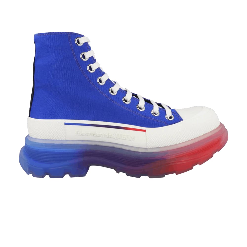 Alexander McQueen Tread Slick Boot Royal Red Gradient