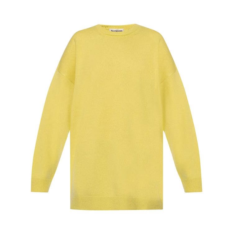 Balenciaga Long Sleeve Crewneck Lime