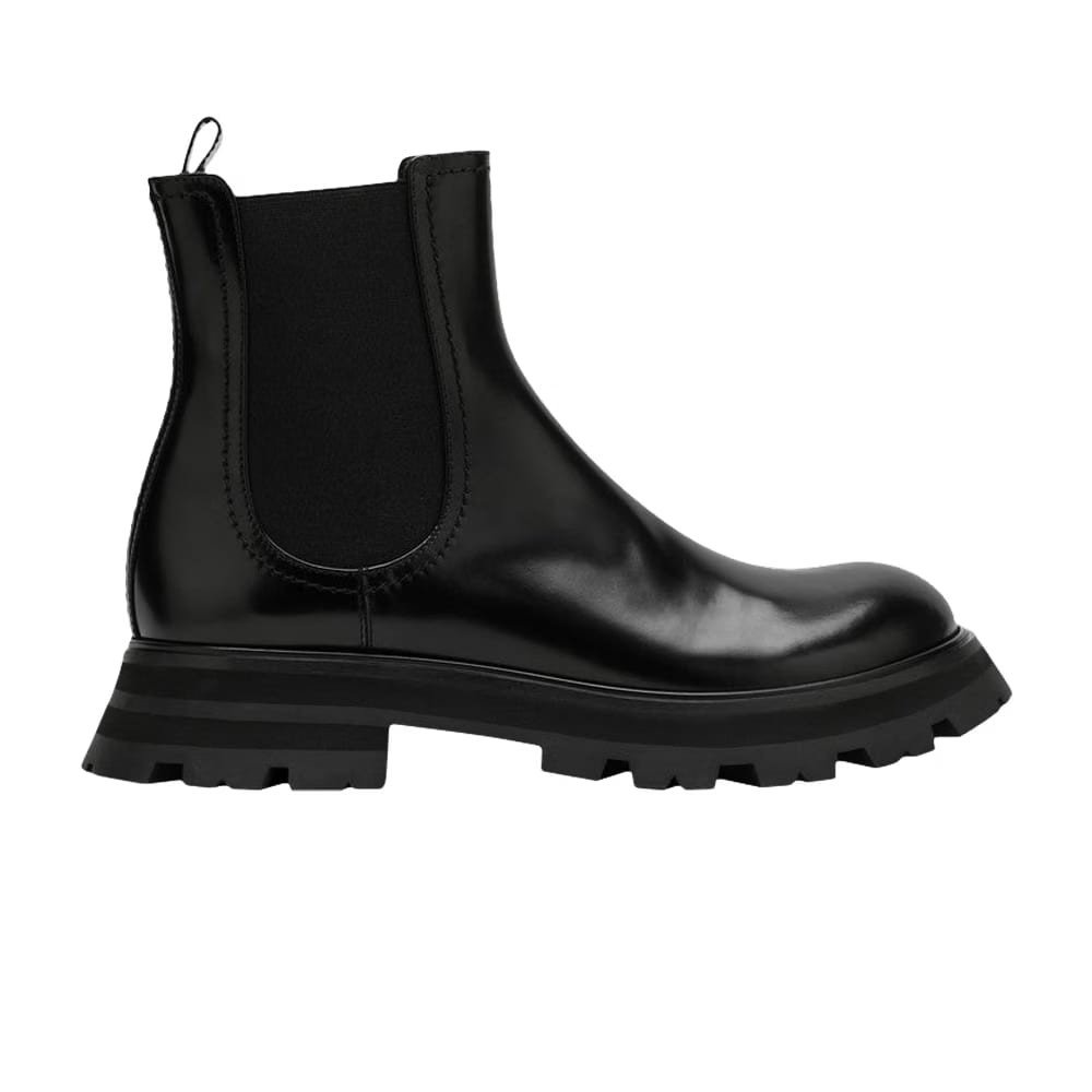 Alexander McQueen Wmns Wander Chelsea Boot 'Black' 2023