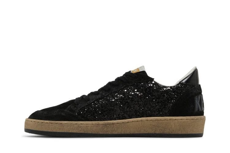 Golden Goose Wmns Ball Star 'Black Glitter'