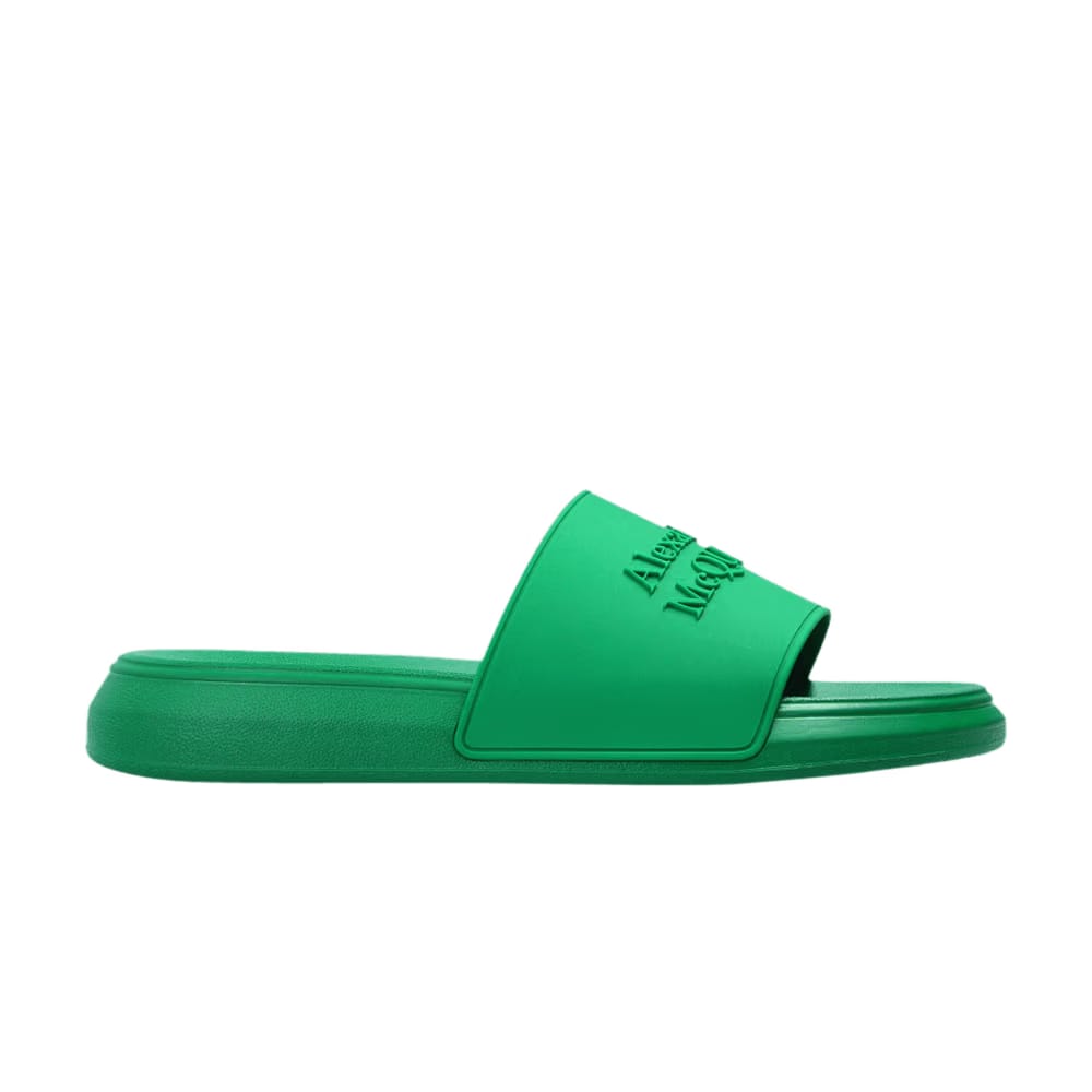 Alexander Mcqueen Sandal Chrome Green