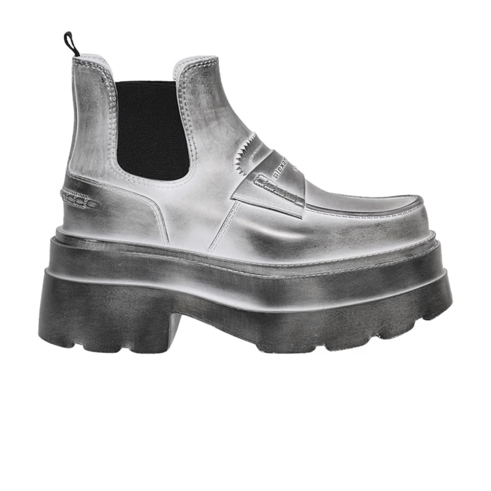 Alexander Wang Wmns Carter Platform Ankle Boot 'Aged White'