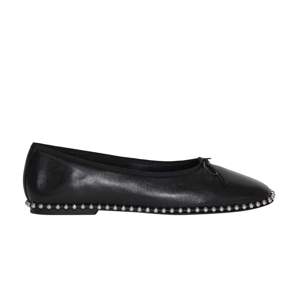 Alexander Wang Wmns Lina Ballchain Flat 'Black'