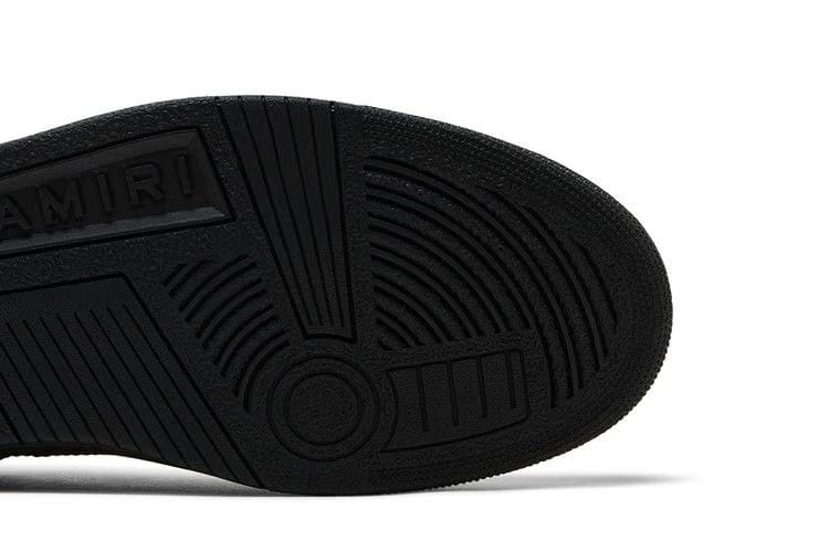 Amiri Skel Top Low Triple Black