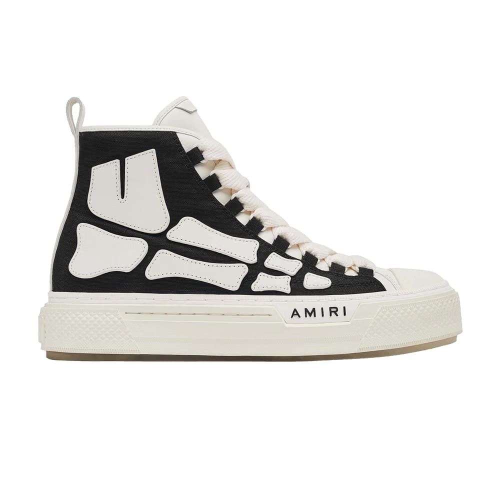 Amiri Skel Court Hi Black White