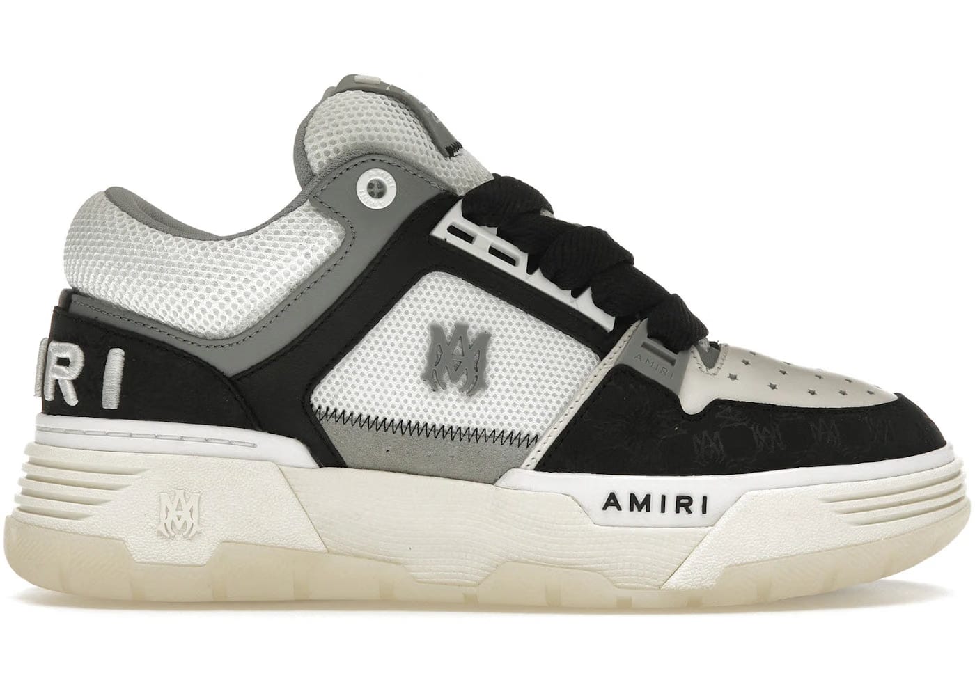 Amiri MA-1 Quad Monogram Debossed - White Black