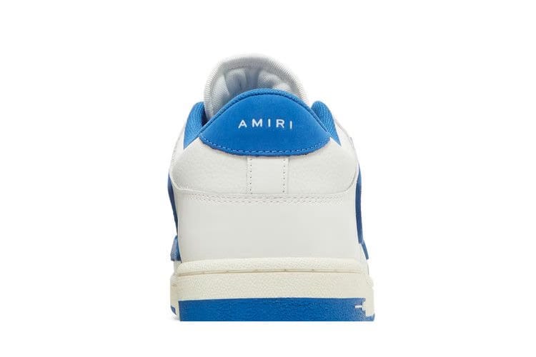 Amiri Skel Top Low White Blue