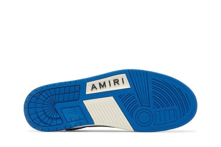 Amiri Skel Top Low White Blue